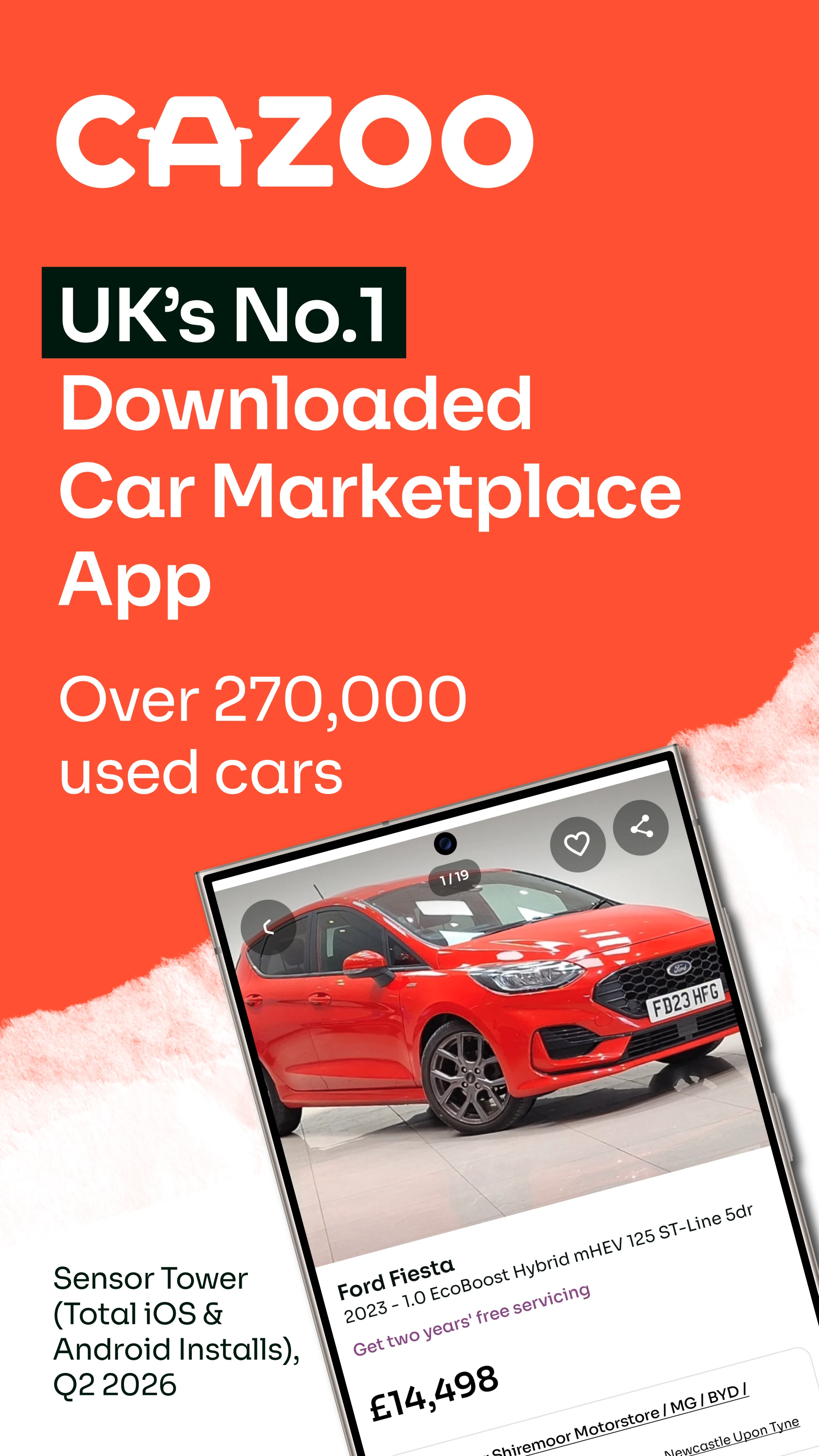 Cazoo: Used Cars, Vans & Bikes screenshot