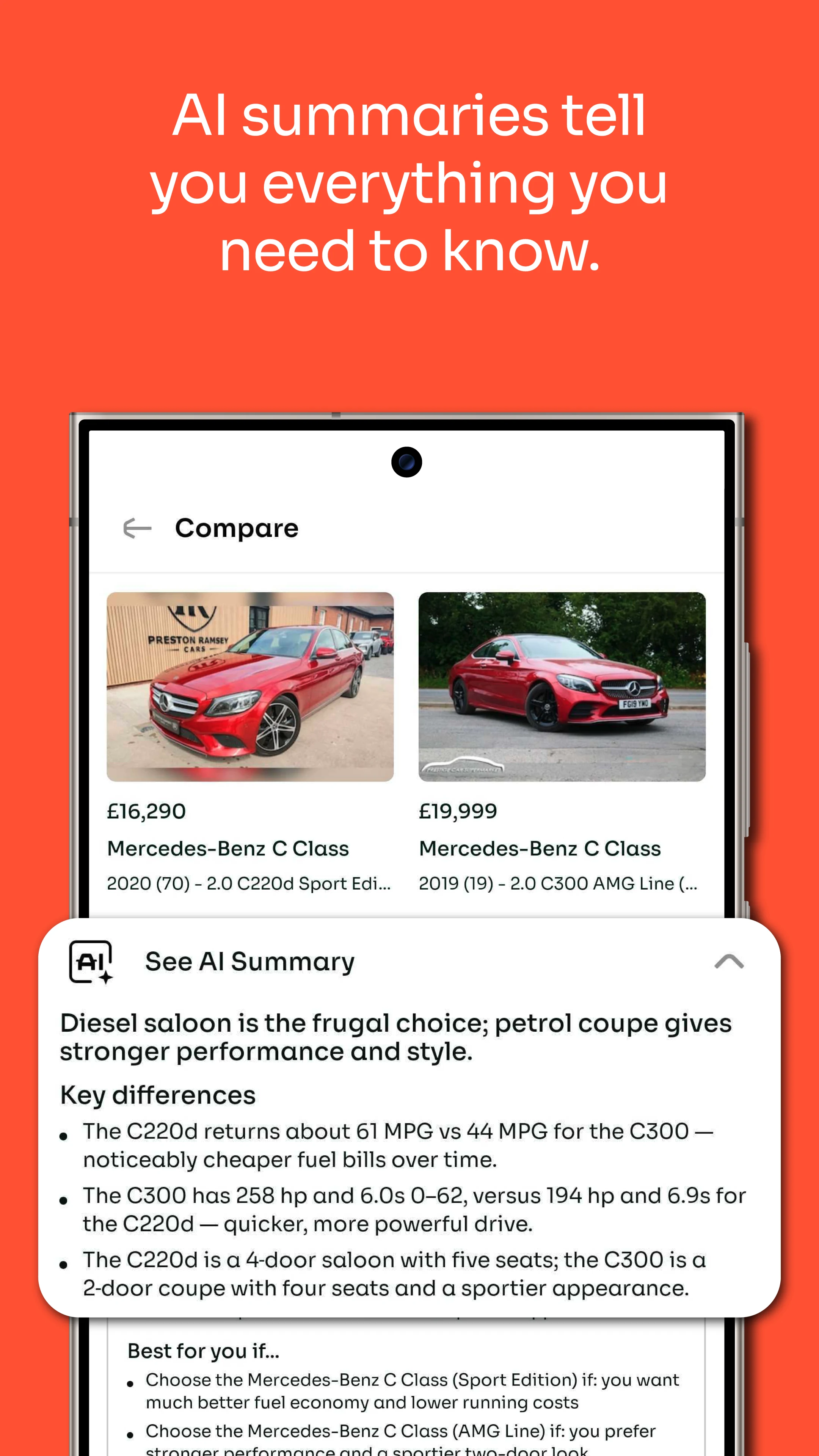 Cazoo: Used Cars, Vans & Bikes screenshot